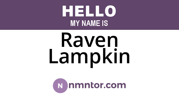 Raven Lampkin
