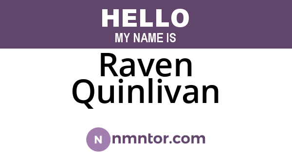 Raven Quinlivan