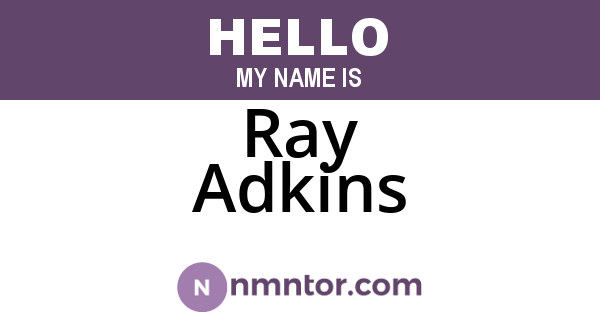 Ray Adkins