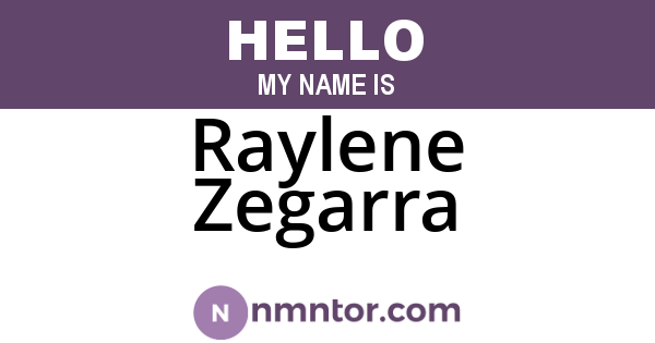 Raylene Zegarra