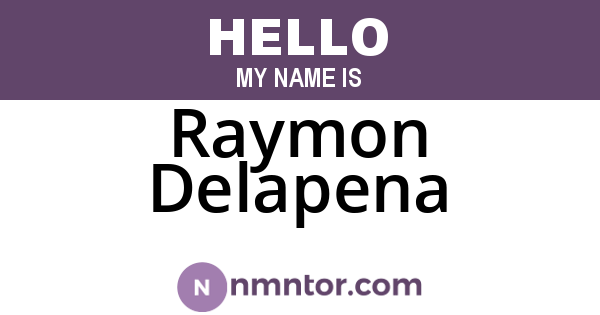 Raymon Delapena