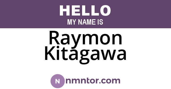 Raymon Kitagawa