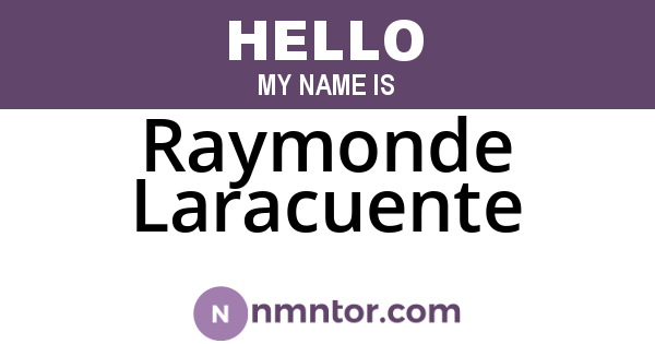 Raymonde Laracuente