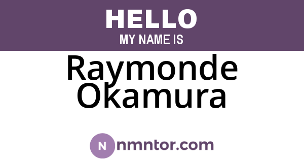 Raymonde Okamura