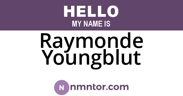 Raymonde Youngblut