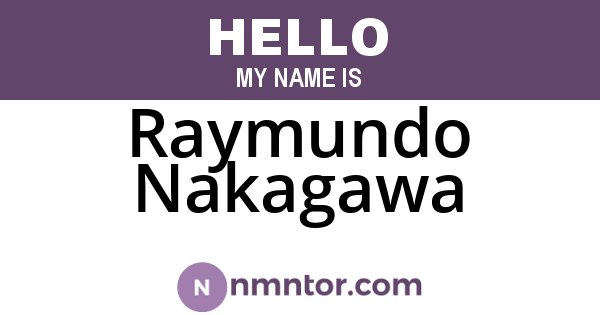 Raymundo Nakagawa