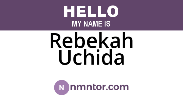 Rebekah Uchida