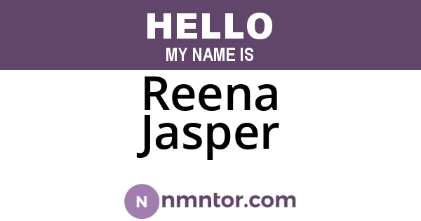 Reena Jasper
