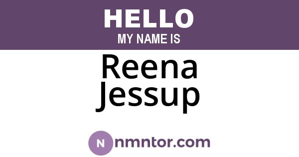 Reena Jessup