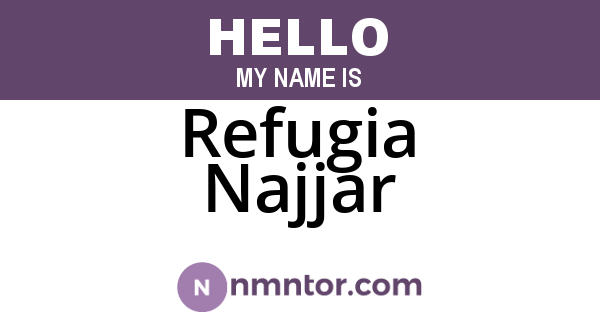 Refugia Najjar