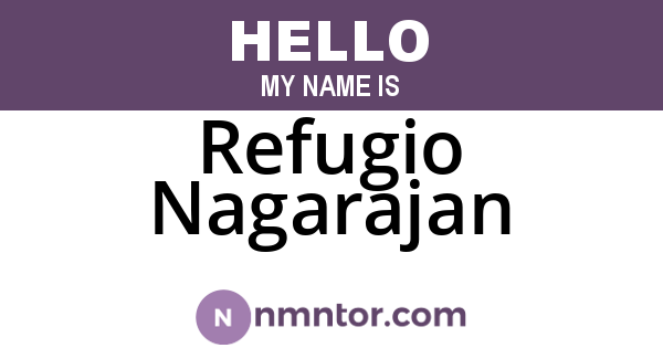 Refugio Nagarajan