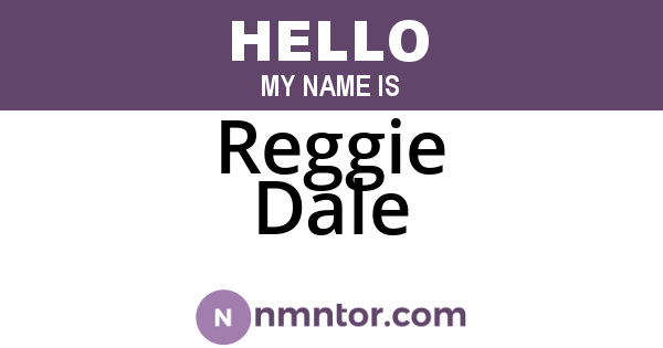 Reggie Dale