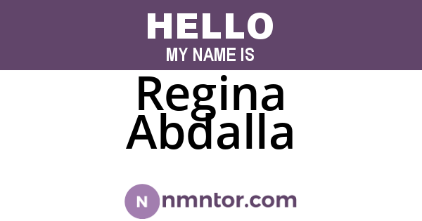 Regina Abdalla