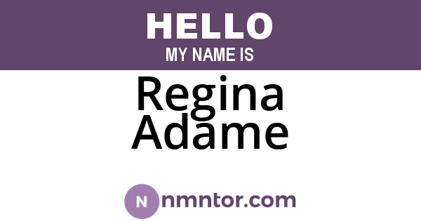 Regina Adame