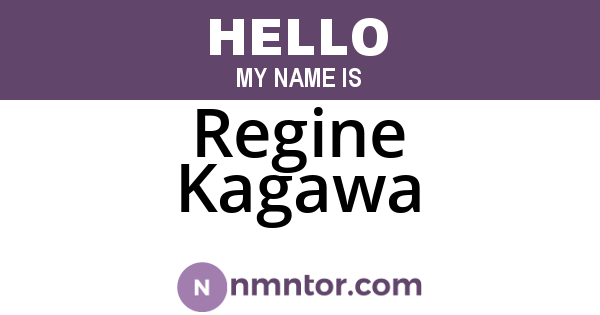 Regine Kagawa