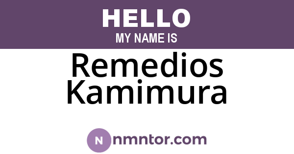 Remedios Kamimura