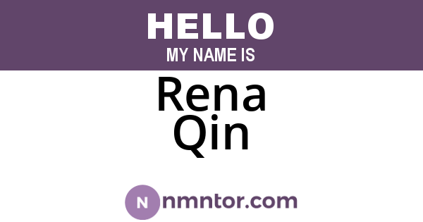 Rena Qin