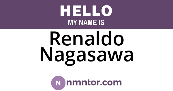 Renaldo Nagasawa