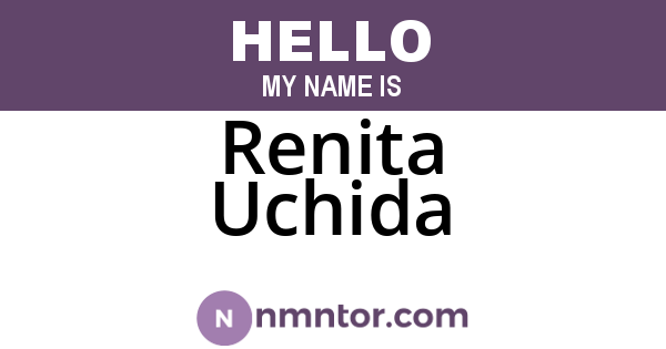 Renita Uchida
