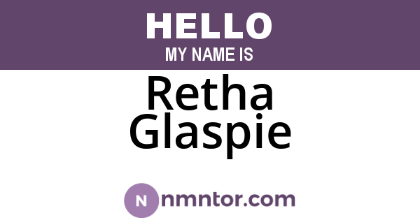 Retha Glaspie