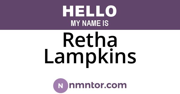 Retha Lampkins