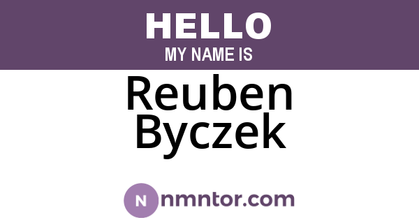 Reuben Byczek