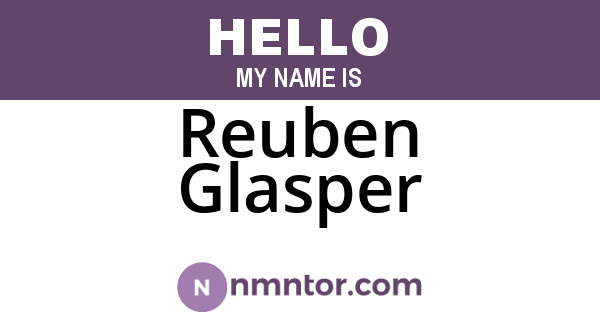 Reuben Glasper