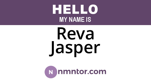 Reva Jasper