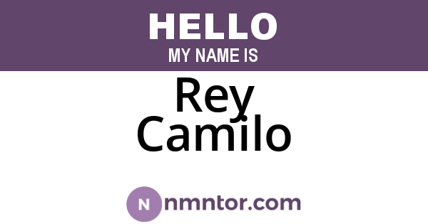 Rey Camilo
