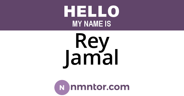 Rey Jamal