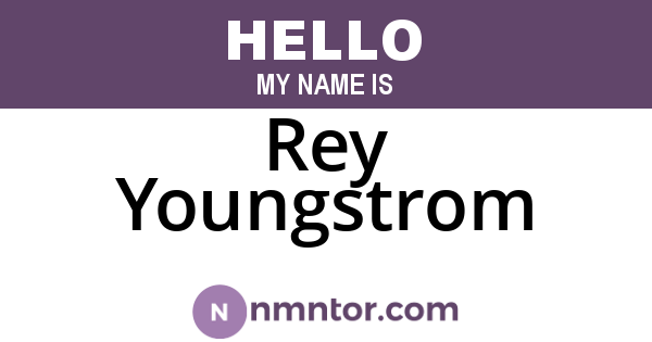 Rey Youngstrom