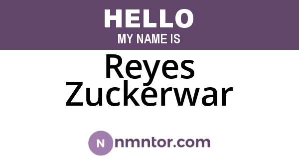 Reyes Zuckerwar