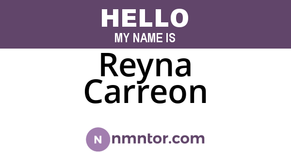 Reyna Carreon