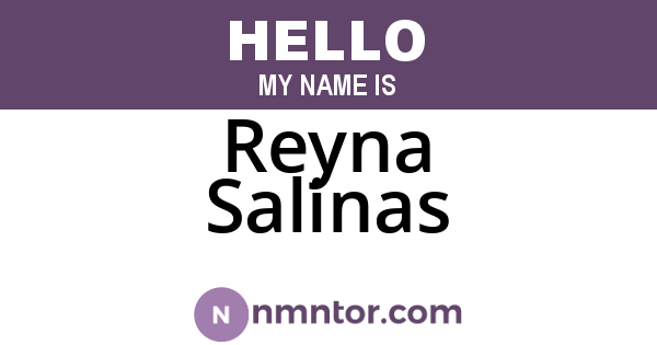 Reyna Salinas