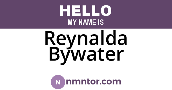 Reynalda Bywater