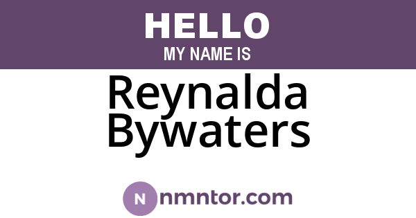 Reynalda Bywaters