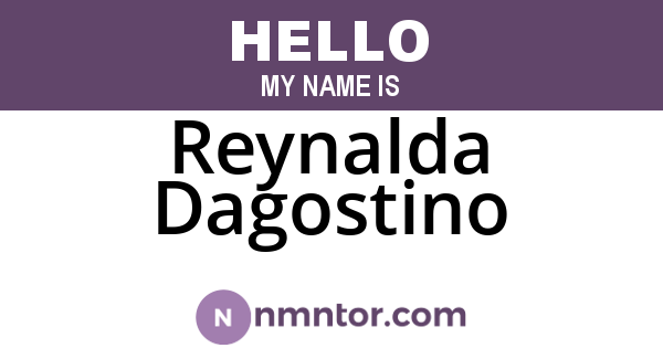 Reynalda Dagostino