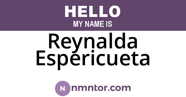 Reynalda Espericueta