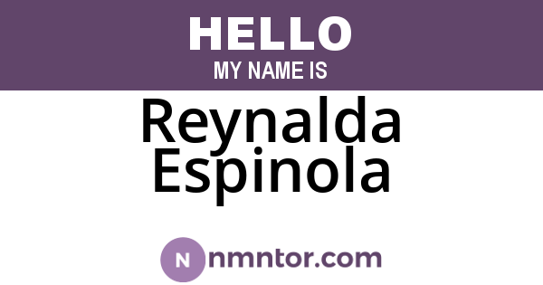 Reynalda Espinola