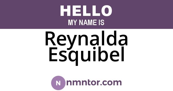 Reynalda Esquibel