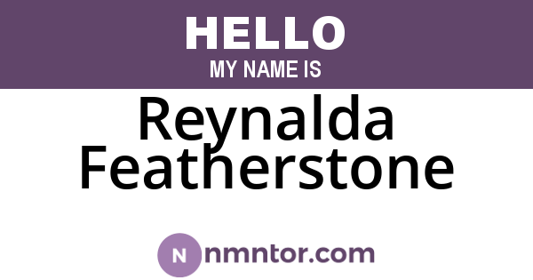 Reynalda Featherstone