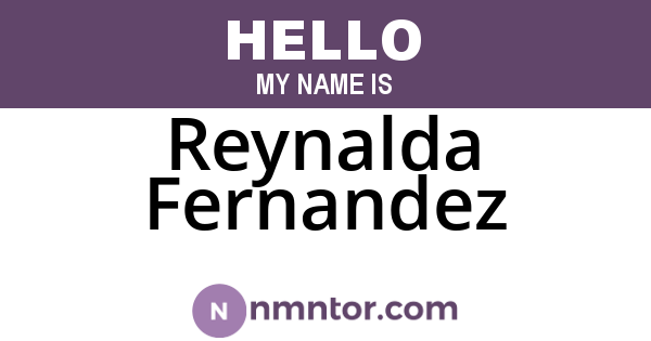 Reynalda Fernandez