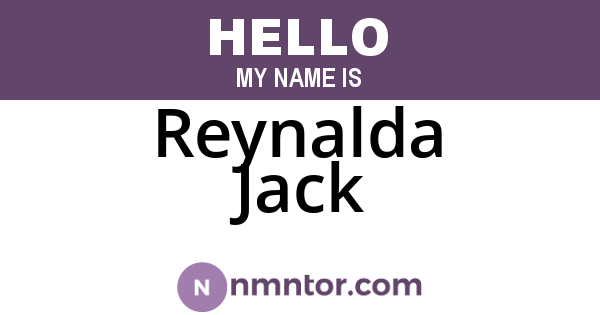 Reynalda Jack