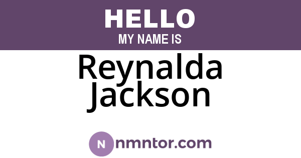 Reynalda Jackson