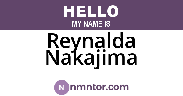 Reynalda Nakajima