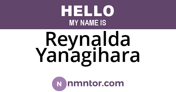 Reynalda Yanagihara