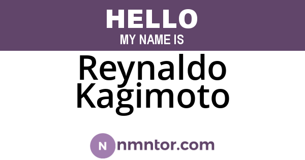 Reynaldo Kagimoto