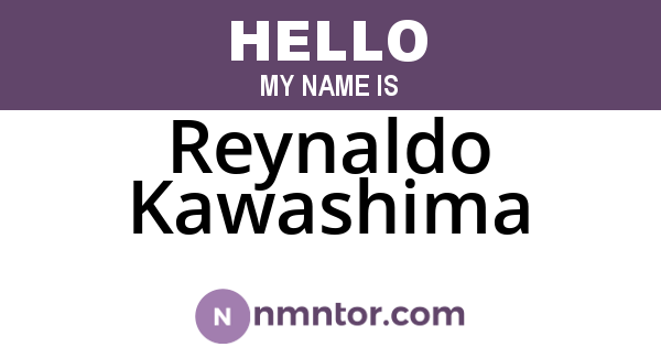 Reynaldo Kawashima