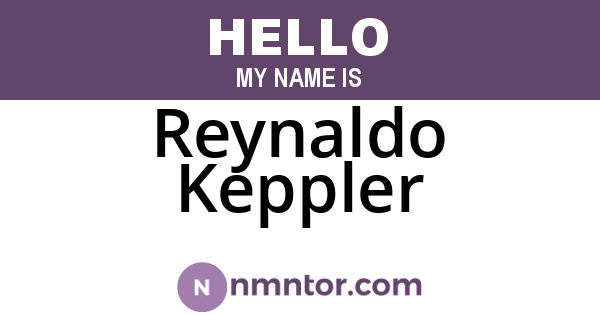 Reynaldo Keppler