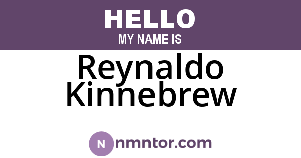 Reynaldo Kinnebrew